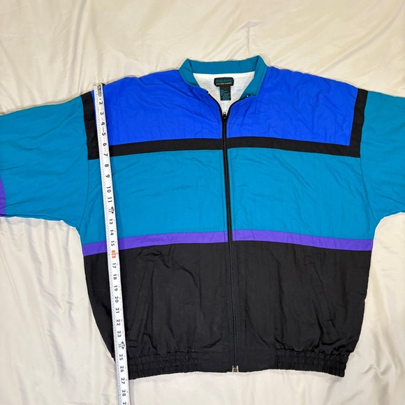 Vintage Colorblock Windbreaker Jacket - Picture 5 of 5